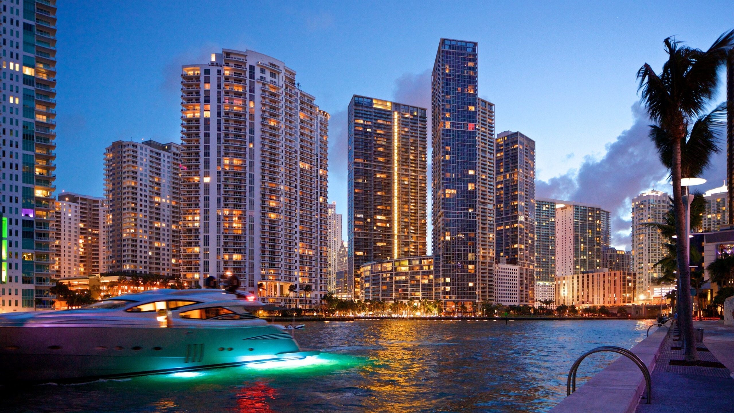 Miami River Overlooking Downtown